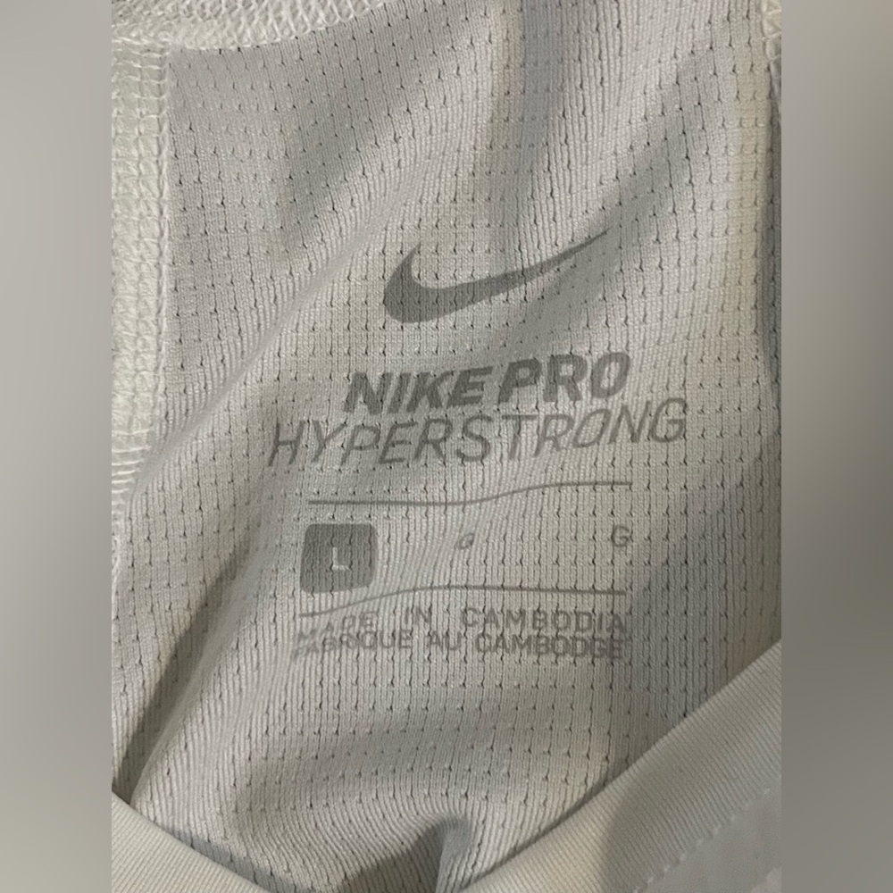 Nike Pro Hyperstrong 4 Pad Shirt ‘White’ (size us mens L) - Picture 4 of 6